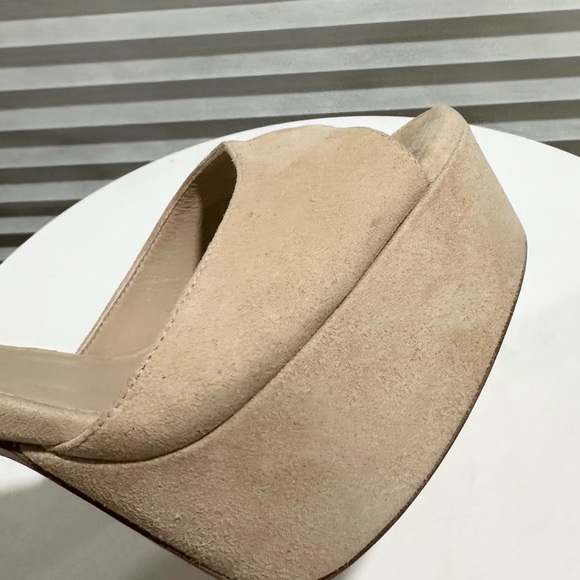 🌹STUART WEITZMAN🌹 Ryder Suede Platform Sandals Size: 10 - Picture 12 of 16